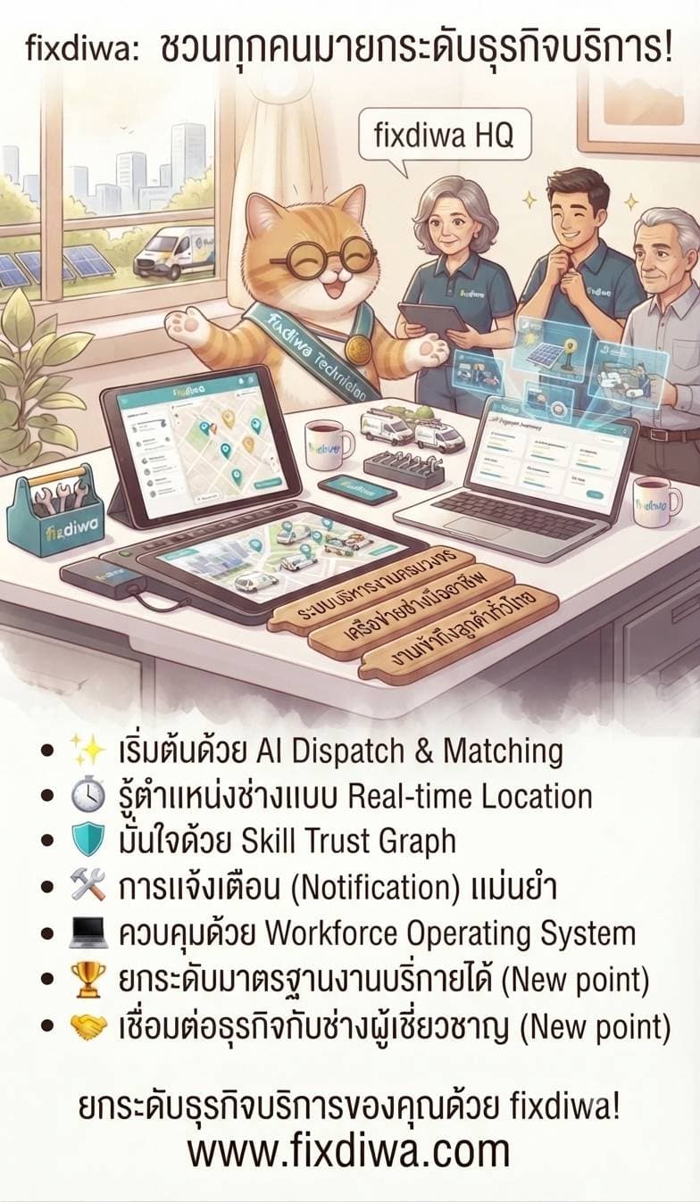 ภาพประจำวันจากมุมแมวส้ม Fixdiwa
